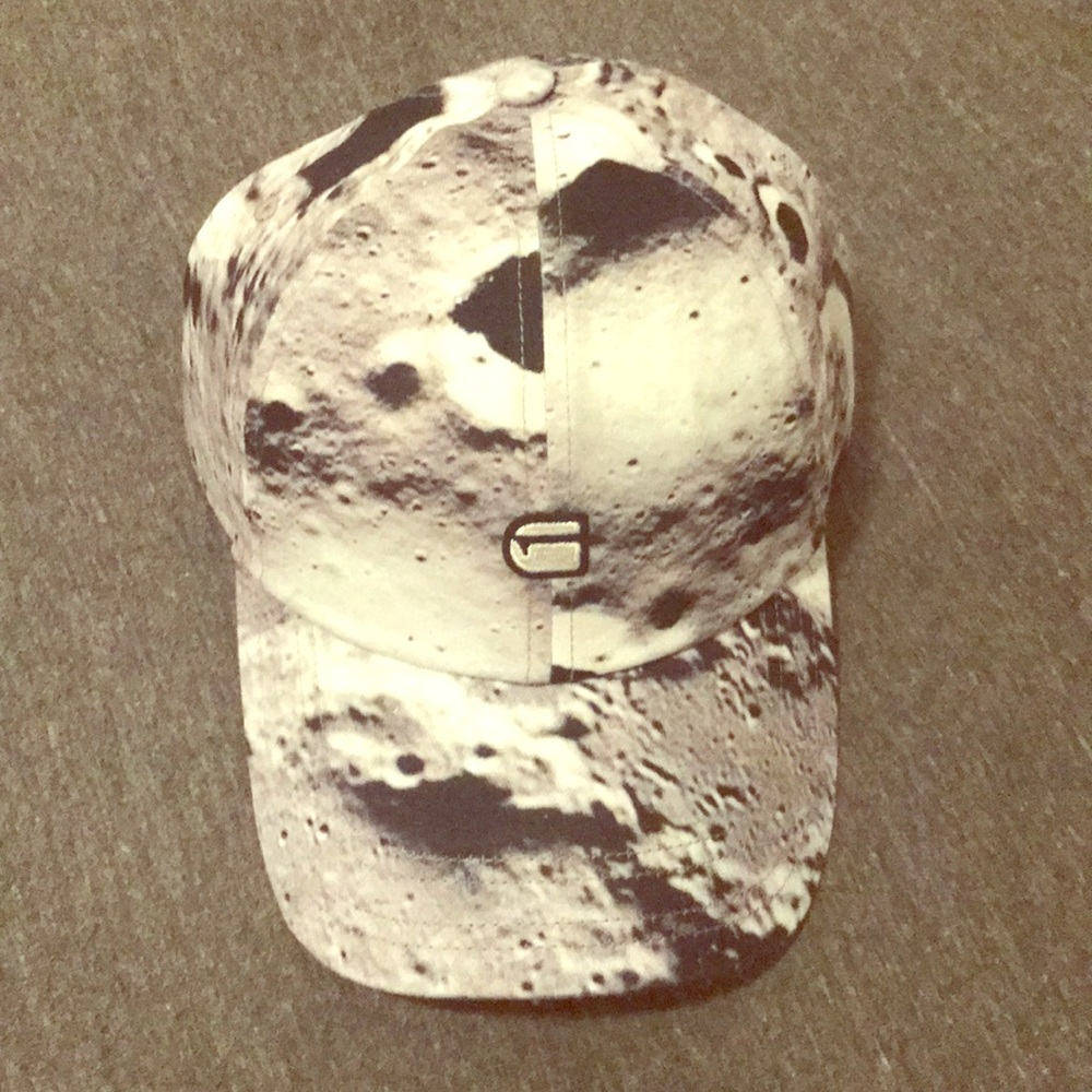 G star moon print baseball cap - never worn